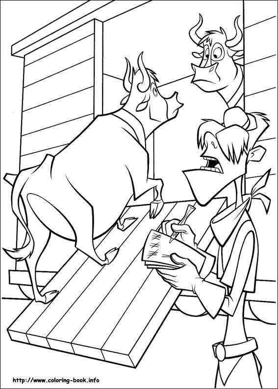 Home on the Range coloring picture